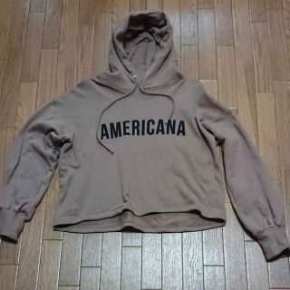 アメリカーナ(AMERICANA)のAmericana アメリカーナ パーカー スエット(パーカー)