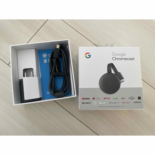 Google Chromecast チャコール GA00439-JP 2