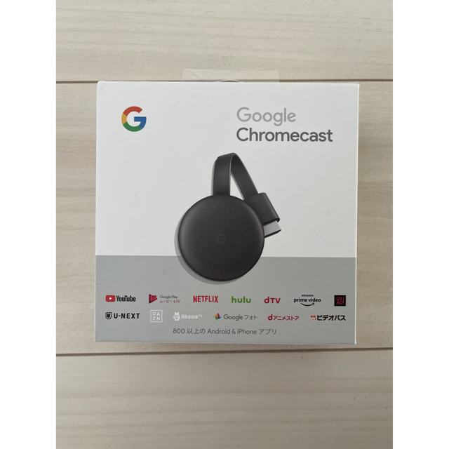 Google Chromecast チャコール GA00439-JP