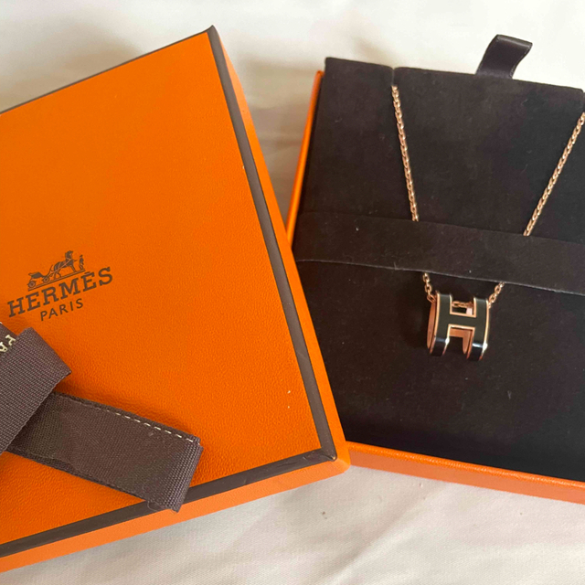 希少!!】 Hermes - エルメス ネックレス ポップアッシュ h 美品
