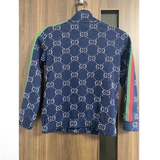 GUCCI チルドレン キッズ GG柄 ジップアップパーカー 6years 円高還元