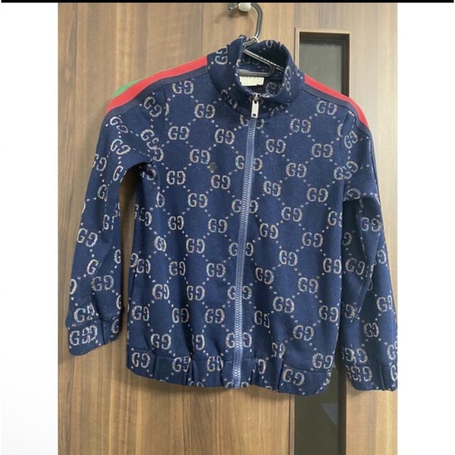 Gucci(グッチ)のGUCCI チルドレン キッズ GG柄 ジップアップパーカー 6years キッズ/ベビー/マタニティのキッズ服男の子用(90cm~)(ジャケット/上着)の商品写真