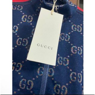 GUCCI チルドレン キッズ GG柄 ジップアップパーカー 6years