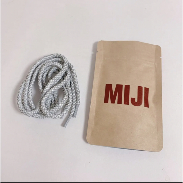 Alwayth "3M Shoe Lace MIJI" #1 ホワイト メンズのファッション小物(その他)の商品写真