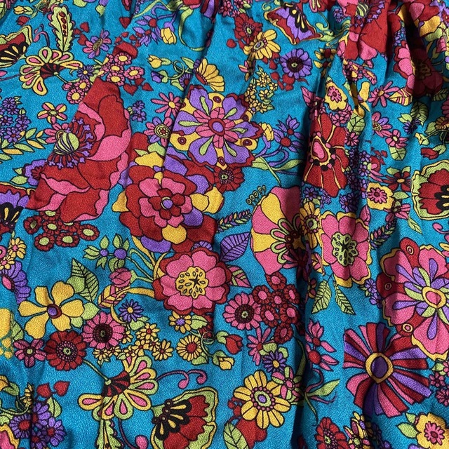 titicaca(チチカカ)のチチカカ　レトロポップ　柄ロングスカート レディースのスカート(ロングスカート)の商品写真