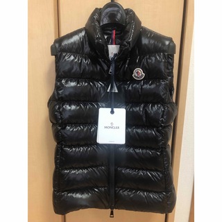 モンクレール(MONCLER)の国内正規【新品】moncler モンクレール ダウンベスト gharny 0 黒(ダウンベスト)