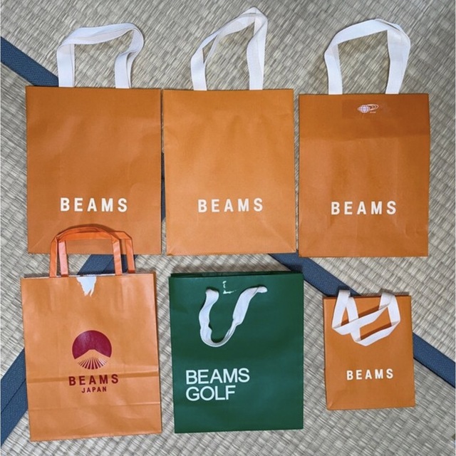 beams ショップ袋 - トートバッグ