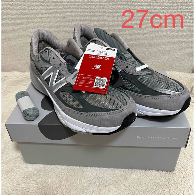 NEW BALANCE スニーカー 990v6 M990GL6 27cm | フリマアプリ ラクマ
