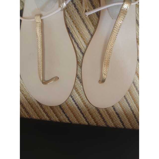 repetto - 未使用 レペット Repetto トングサンダル ウエッジ 37 23.3