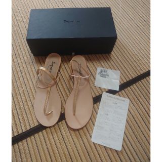 レペット(repetto)の未使用 レペット Repetto トングサンダル ウエッジ 37 23.3cm(サンダル)