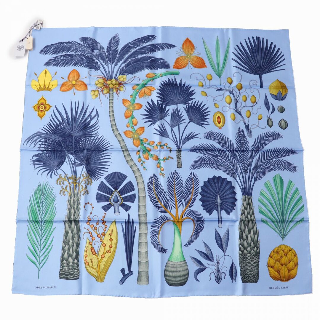Hermes - 未使用品☆HERMES エルメス カレ90 INDEX PALMARUM ヤシの ...