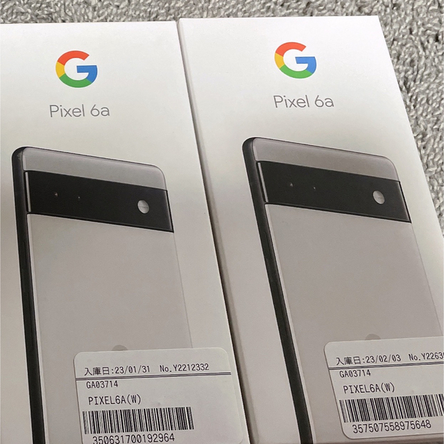 Google Pixel - pixel6 白2台