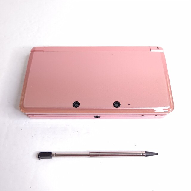 Nintendo ニンテンドー3DS ミスティピンク 画面極美品 本体 ペン ...