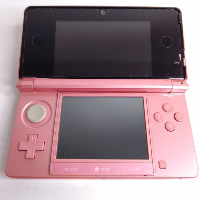 ニンテンドー3DS - Nintendo ニンテンドー3DS ミスティピンク 画面極美 