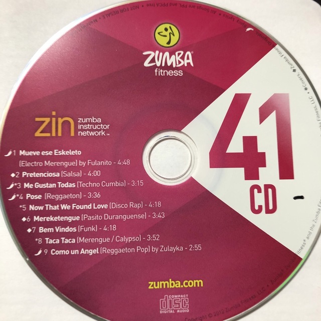 正規品】ZUMBA ズンバ ZIN #42、44〜49 CD DVD | gulatilaw.com