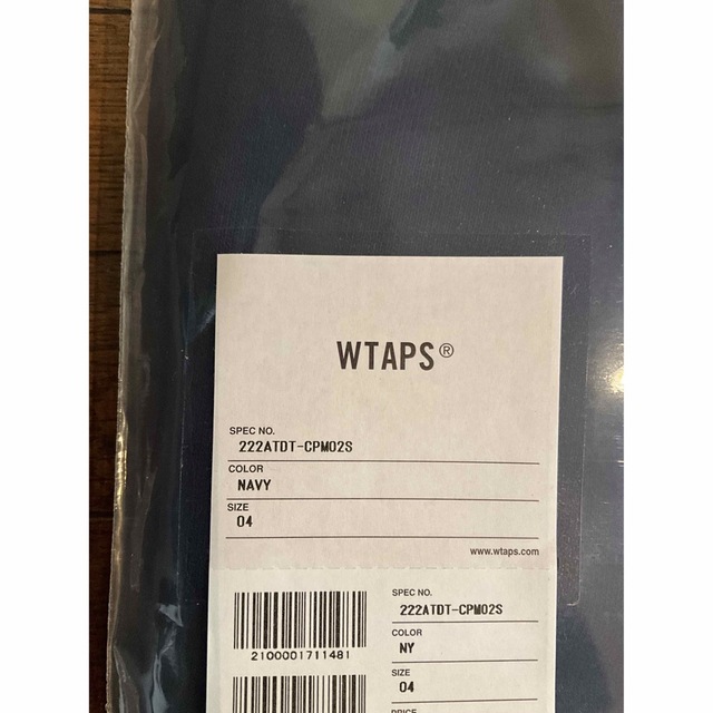 W)taps(ダブルタップス)のWTAPS 22AW SPOT LOCKS SWEATER ネイビー XL  メンズのトップス(スウェット)の商品写真