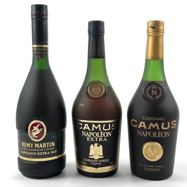 3本 REMY MARTIN CAMUS コニャック