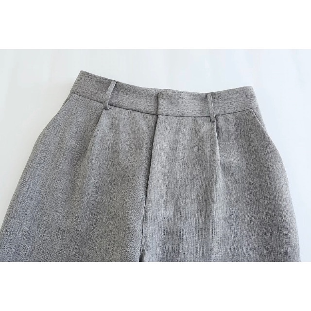 ????3月新作????10588◇gray グレー ベーシック ロングパンツ