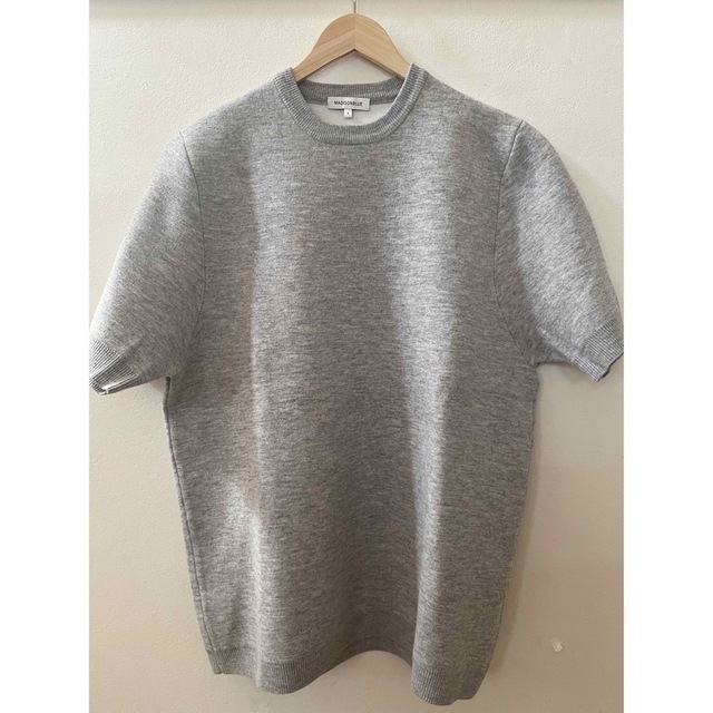 最終お値下げ:超美品】MADISON BLUE ハーフスリーブ ニット トップス 最終お値下げ:超美品】MADISON BLUE ハーフスリーブ ニット トップス