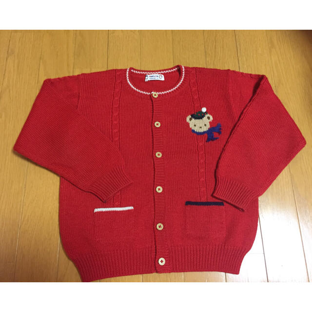 familiar(ファミリア)のカーディガン・120cm・familiar キッズ/ベビー/マタニティのキッズ服女の子用(90cm~)(カーディガン)の商品写真