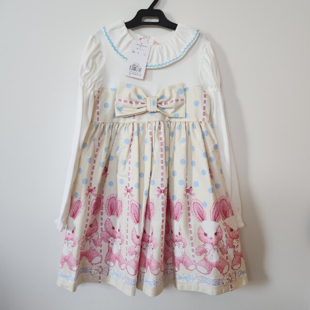 Shirley Temple(シャーリーテンプル)のシャーリーテンプル　130 キッズ/ベビー/マタニティのキッズ服女の子用(90cm~)(ワンピース)の商品写真