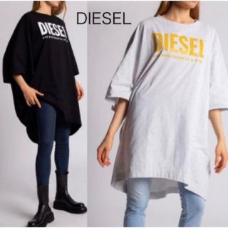 ディーゼル(DIESEL)の【新作】DIESEL 21FW 21AW Tシャツ ワンピース ロゴプリント(Tシャツ(半袖/袖なし))