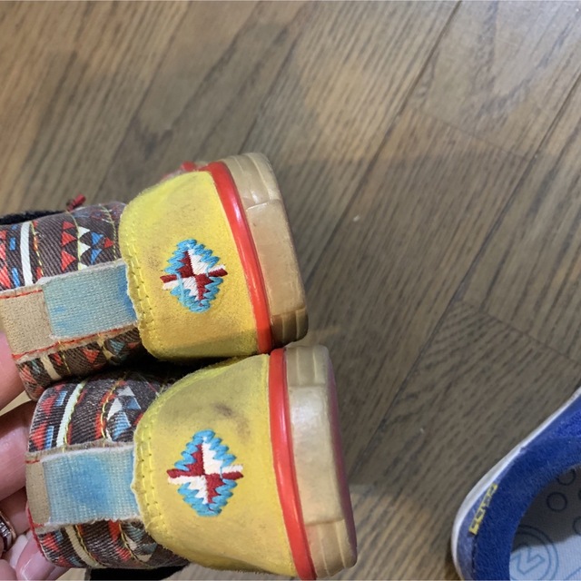 New Balance(ニューバランス)の14サイズ二足セット キッズ/ベビー/マタニティのベビー靴/シューズ(~14cm)(スニーカー)の商品写真
