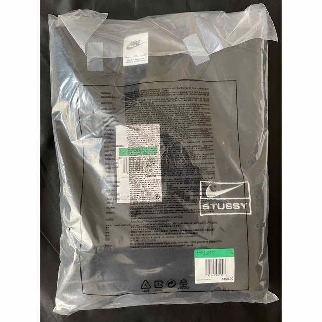 Stussy x NIKE アシッドウォッシュ スウェットセットアップ黒XL新品