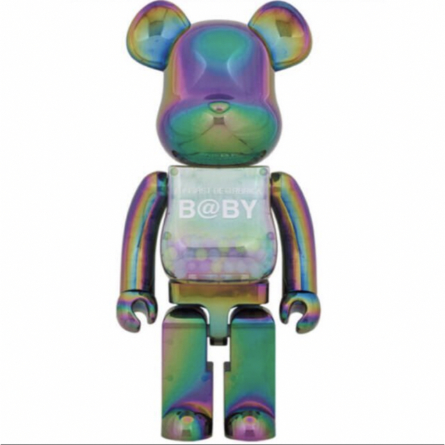 BE@RBRICK - MY FIRST BE@RBRICK B@BY CLEAR BLACK