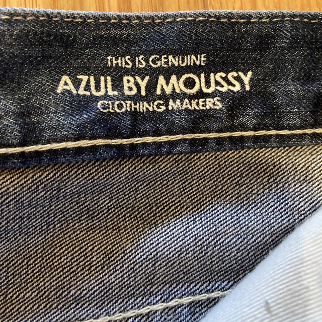 AZUL by moussy(アズールバイマウジー)の美品　アズールバイマウジー　デニム　ショーパン　AZUL BY MOUSSY  レディースのパンツ(ショートパンツ)の商品写真