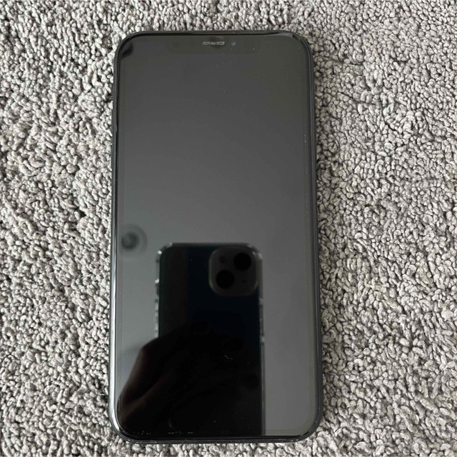 Apple(アップル)のiPhoneXR 128GB ブラック スマホ/家電/カメラのスマートフォン/携帯電話(スマートフォン本体)の商品写真