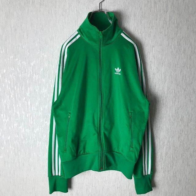 【ビッグサイズ2XL‼️】美品 adidas ファイヤーバード ジャージ 緑