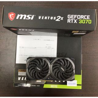 MSI GeForce RTX 3070 VENTUS 2X(PCパーツ)