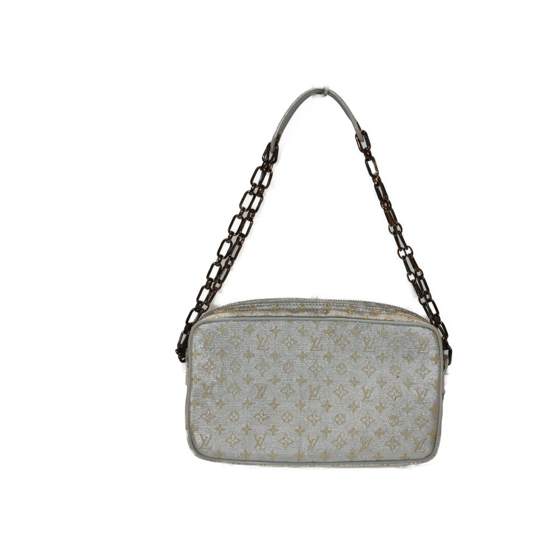 LOUIS VUITTON(ルイヴィトン)の【おしゃれ☆中古品】 LOUISVUITTON マッケンナ M92362 シルバー系 キャンバス ハンドバッグ　チェーンバッグ　小さいバッグ　LV　おしゃれ　レディース 【中古】松山久万ノ台店 レディースのバッグ(ハンドバッグ)の商品写真