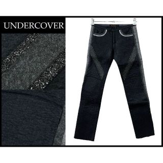 アンダーカバー(UNDERCOVER)のアンダーカバー 05AW ARTS&CRAFTS期 ウール スリム パンツ 2(その他)