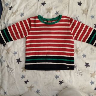 プチバトー(PETIT BATEAU)のPETIT  BATEAU 　長袖プルオーバー  67cm　お値下げ中(シャツ/カットソー)