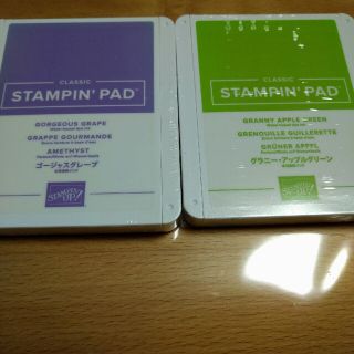 STAMPIN'UP! STAMPIN'PAD　ゴージャスグレープ(はんこ)