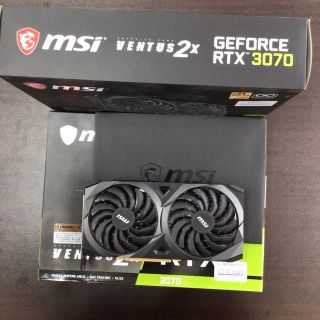 MSI GeForce RTX 3070 VENTUS 2X (PCパーツ)