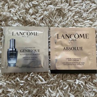 ランコム(LANCOME)のランコム　サンプル　アプソリュ　ソフトクリーム ジェニフィックアドバンスト(サンプル/トライアルキット)