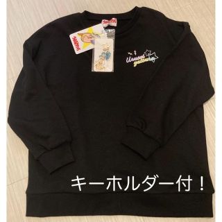 シマムラ(しまむら)のうる星やつら スウェット 150サイズ 黒 しまむら(Tシャツ/カットソー)