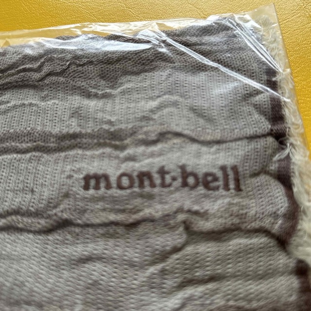 mont bell(モンベル)のモンベル　タオルマフラー　ブラウン レディースのファッション小物(マフラー/ショール)の商品写真