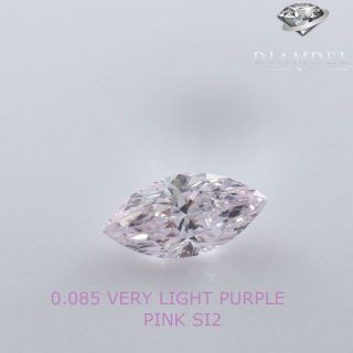 ピンクダイヤモンドルース/ V.L.PURPLE PINK/ 0.085 ct.(その他)