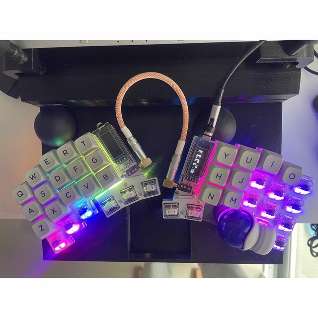 自作キーボード keyball39 ledつき 最低価格の www.gold-and-wood.com