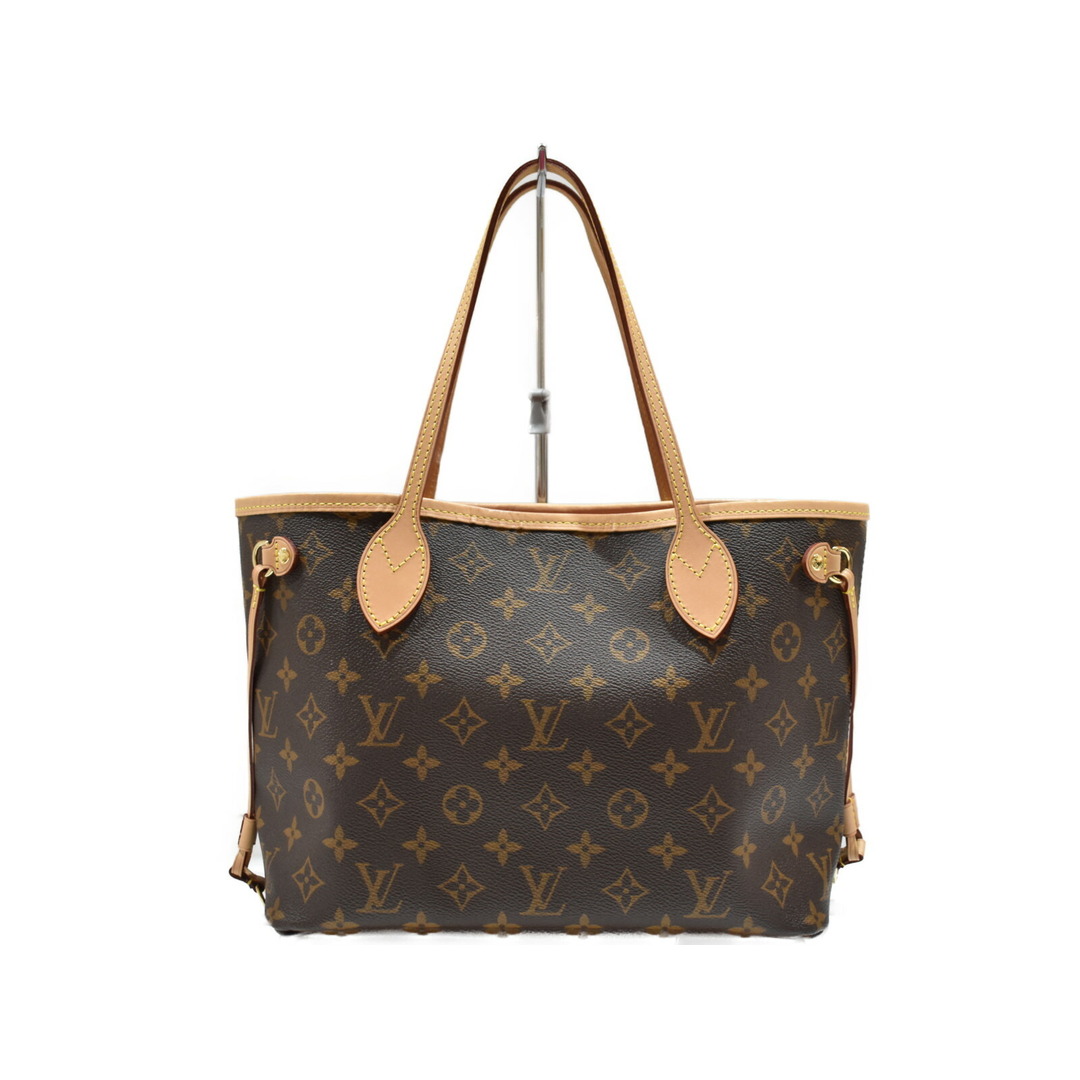 【箱・布袋あり】LOUIS VUITTON　ネヴァーフルPM　M41245　モノグラム　ピンク　トートバッグ　ポーチ付き　定番　人気　レディース　シンプル　ギフト　プレゼント包装可　　松山久万ノ台店