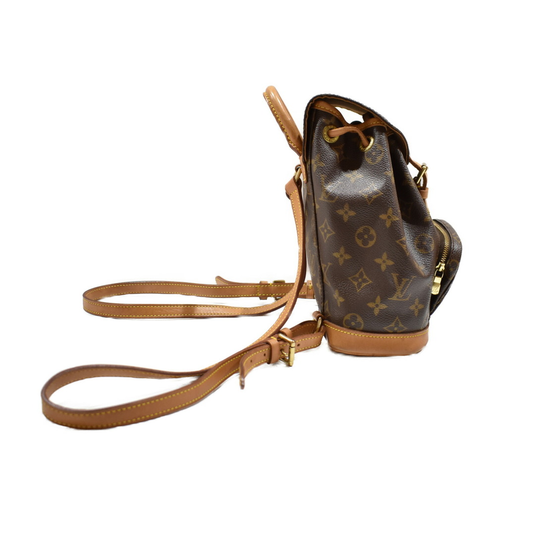 LOUIS VUITTON　ミニモンスリ　M51137　モノグラム　リュックサック　バックパック　レディース　メンズ　ユニセックス　シンプル　ギフト　プレゼント包装可　　松山久万ノ台店