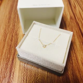 エテ(ete)のete K18ダイヤモンドネックレス 0.06ct(ネックレス)