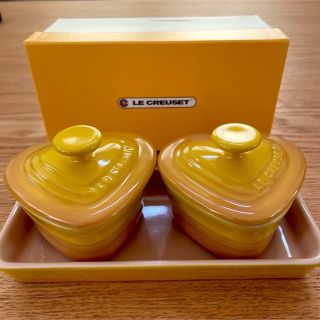 ルクルーゼ(LE CREUSET)の新品 LE CREUSET ルクルーゼ  ハート型 ココット(食器)