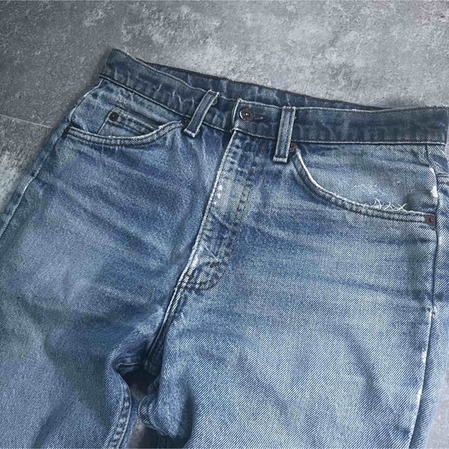 Levi's(リーバイス)の80s USA製 Levi's517 グランジ ブーツカットデニムパンツ W31 メンズのパンツ(デニム/ジーンズ)の商品写真