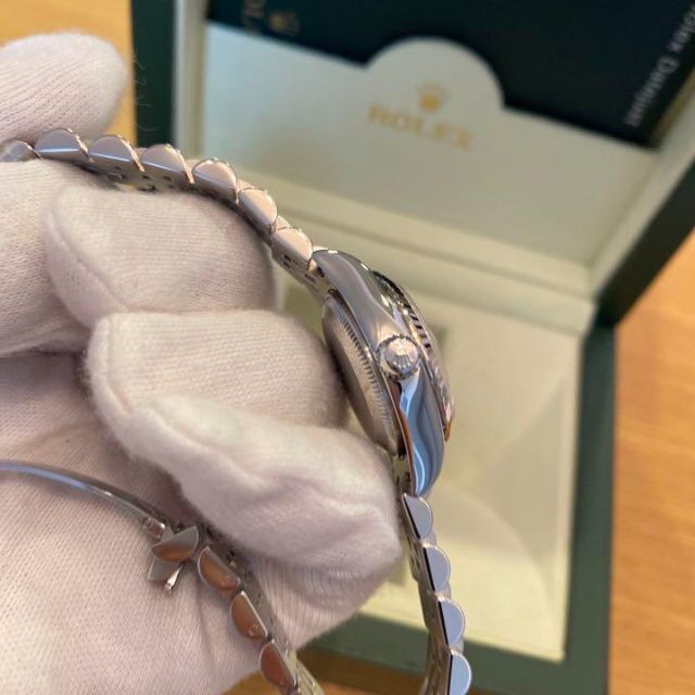 予約販売】本 ピンク文字盤 激レアです!ロレックス - ROLEX シルバー 予約販売】本 ピンク文字盤 激レアです!ロレックス - ROLEX シルバー