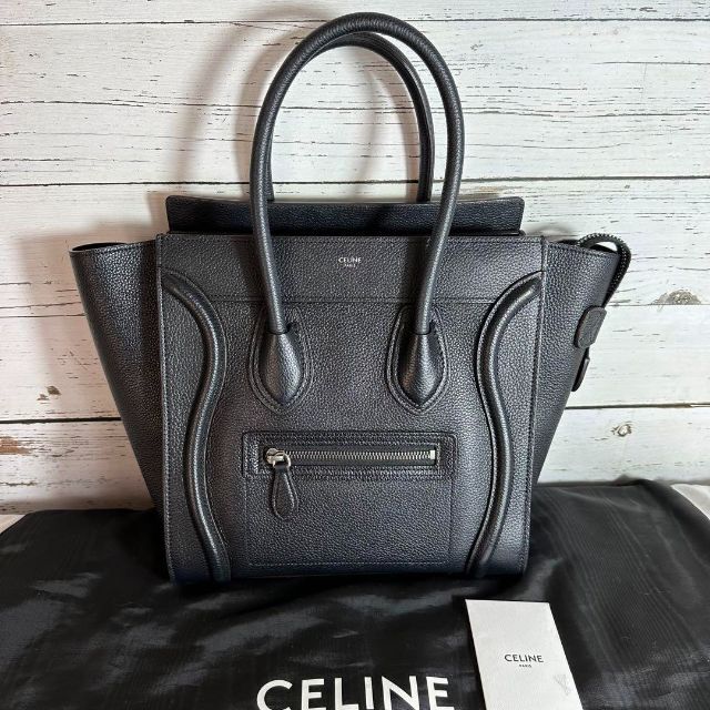 品数豊富! celine - CELINE ラゲージ マイクロショッパー 新ロゴ